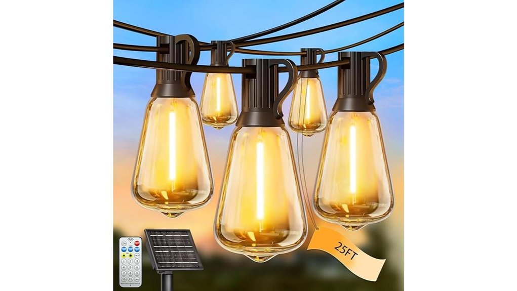 solar waterproof led string