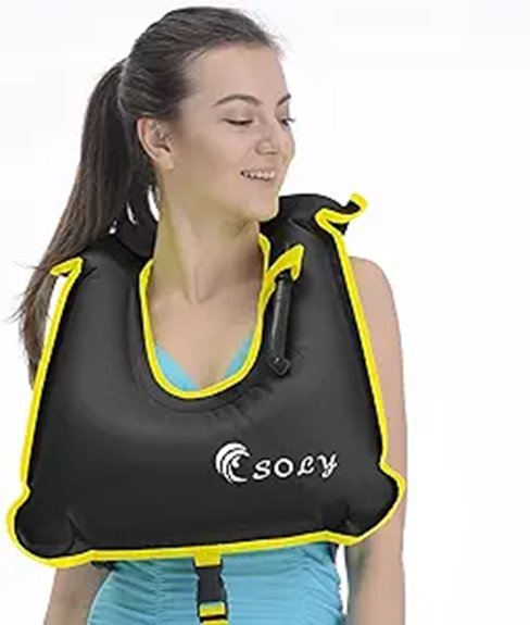 Top Snorkel Vests Travelers Can’t Live Without 15 soly inflatable snorkel vest