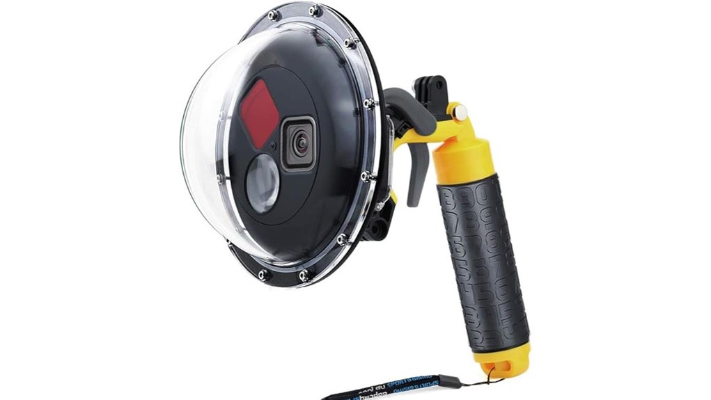 soonsun red gopro dome