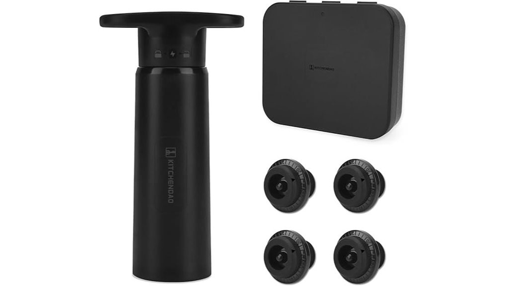 Best Vacuum Wine Stopper Set You Can Trust 13 sound indicator wine saver pump