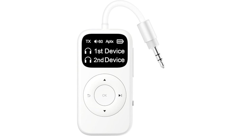 Top Airplane Bluetooth Adapters for Wired Seat Screens 9 soundsync pro bluetooth transceiver