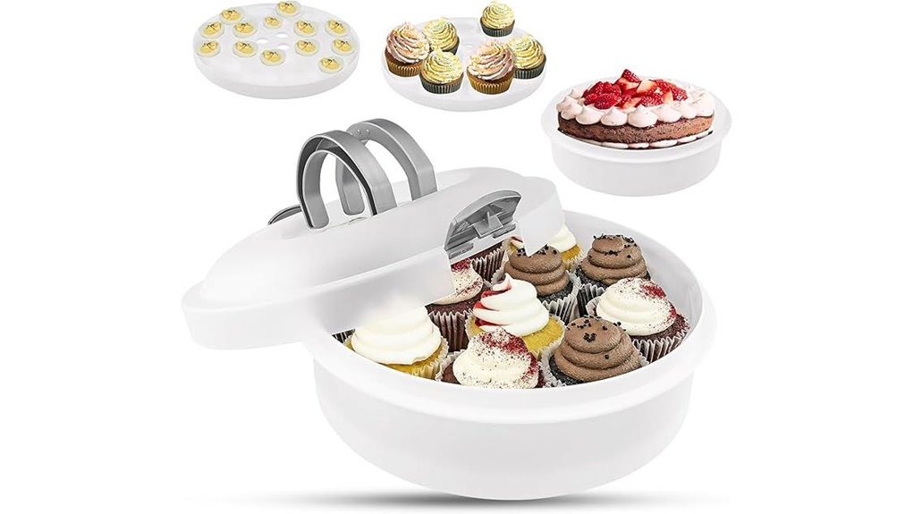southern 3 in 1 dessert carrier