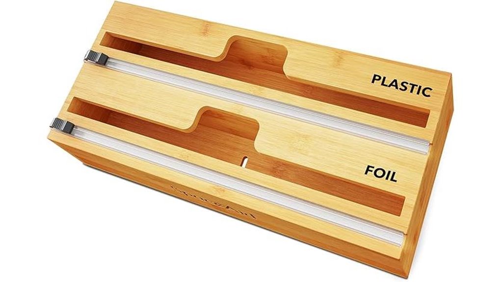 Best Foil Dispensers With Cutter That Save Time and Cut Waste 2 spaceaid wrapneat 2 in 1 cutter