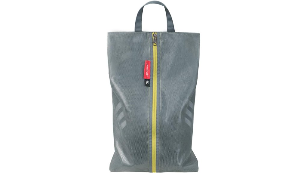 spacious dual pocket waterproof shoe