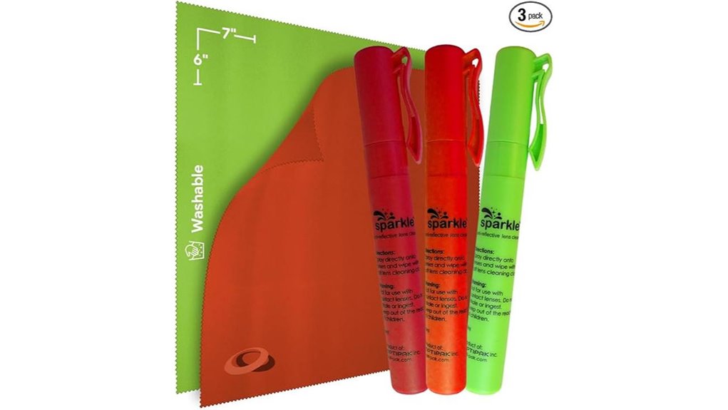 Best Lens Cleaning Kits for Travel Without Streaks 8 sparkle anti reflective lens cleaner