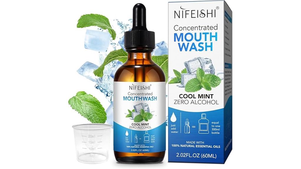 Mouthwash Alternatives for Travel: Tabs & Concentrates Refresh 10 spearmint tea tree mouthwash