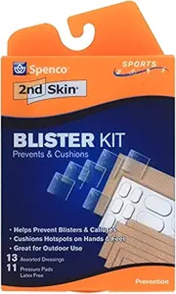 Blister Prevention Kits Tape & Pads Your City Breaks Will Love 1 spenco sports blister kit