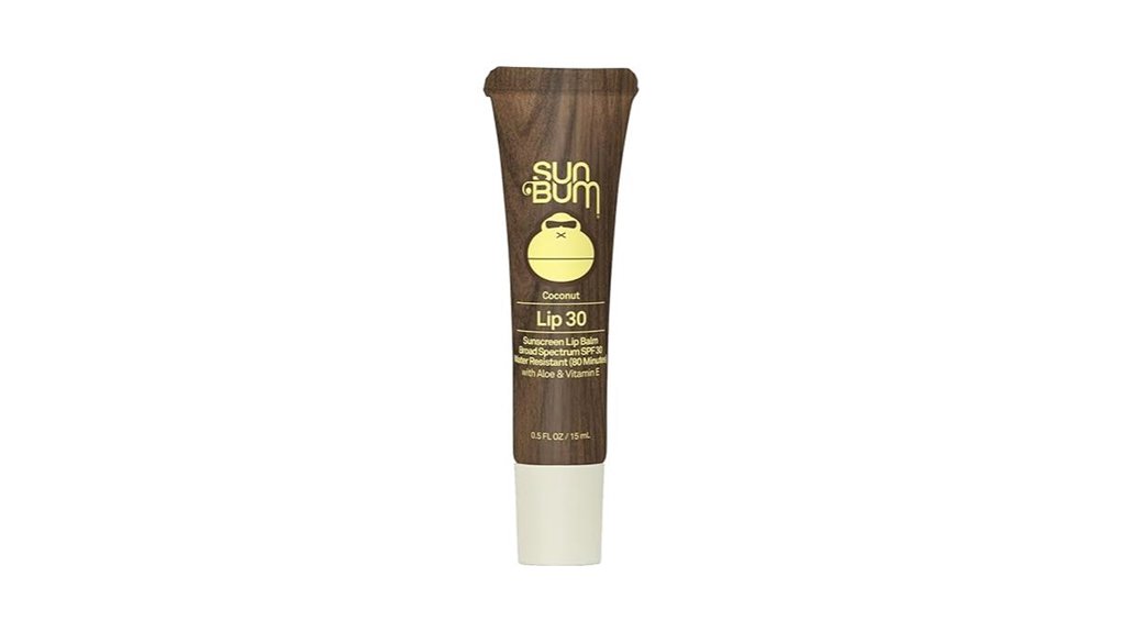 Top SPF Lip Balms for Beach Trips Without Weird Taste 5 spf30 coconut lip balm