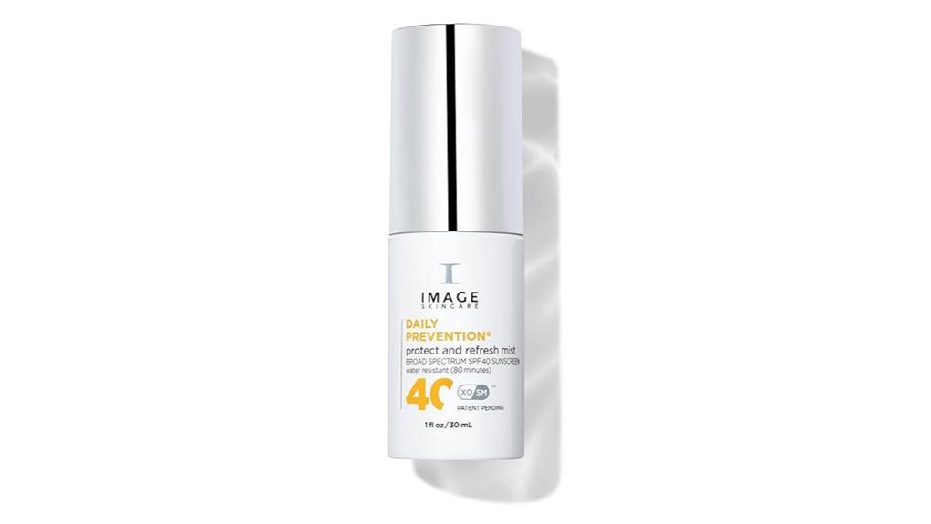 SPF Face Mists For Travel: Keep Makeup Fresh All Day Long 14 spf 40 daily mist