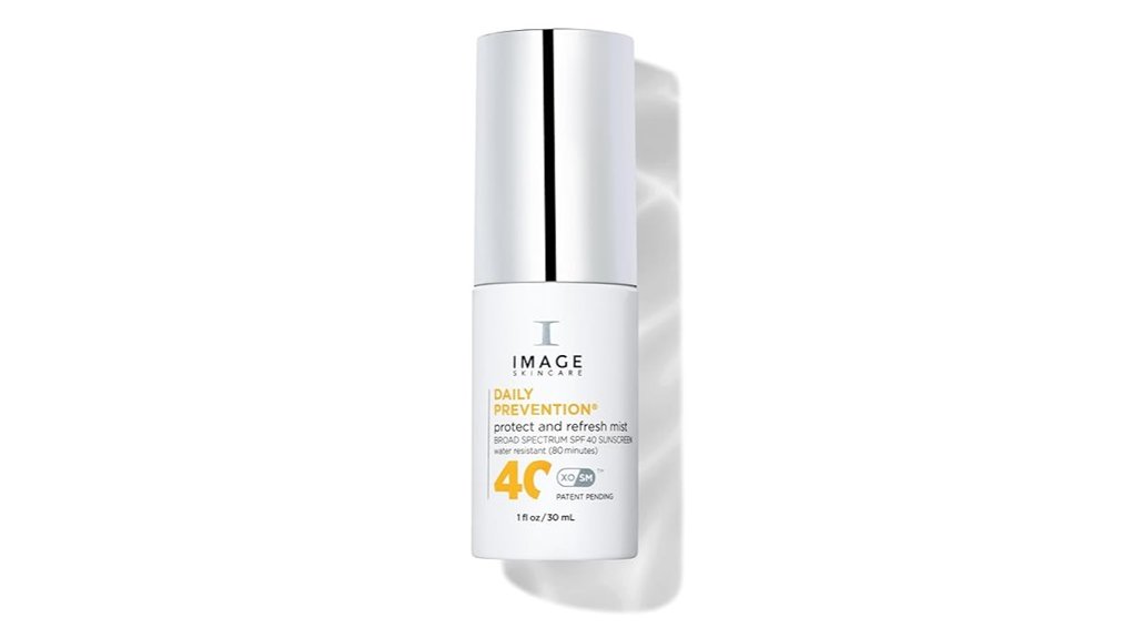 Top Sunscreen Face Mists Travelers Reapply Over Makeup 13 spf 40 refreshing mist