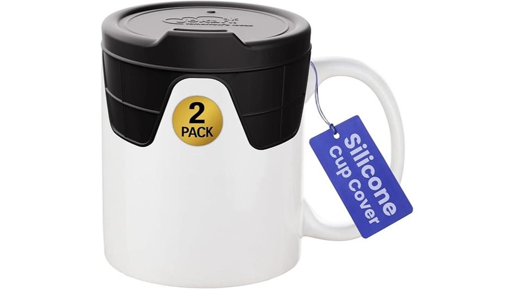 spill proof silicone cup covers