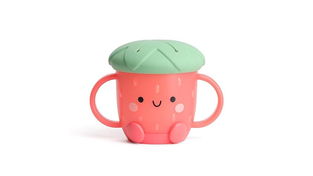 Spillproof Snack Cups for Travel: Effortless Cleanups 2 spill proof toddler snack cup