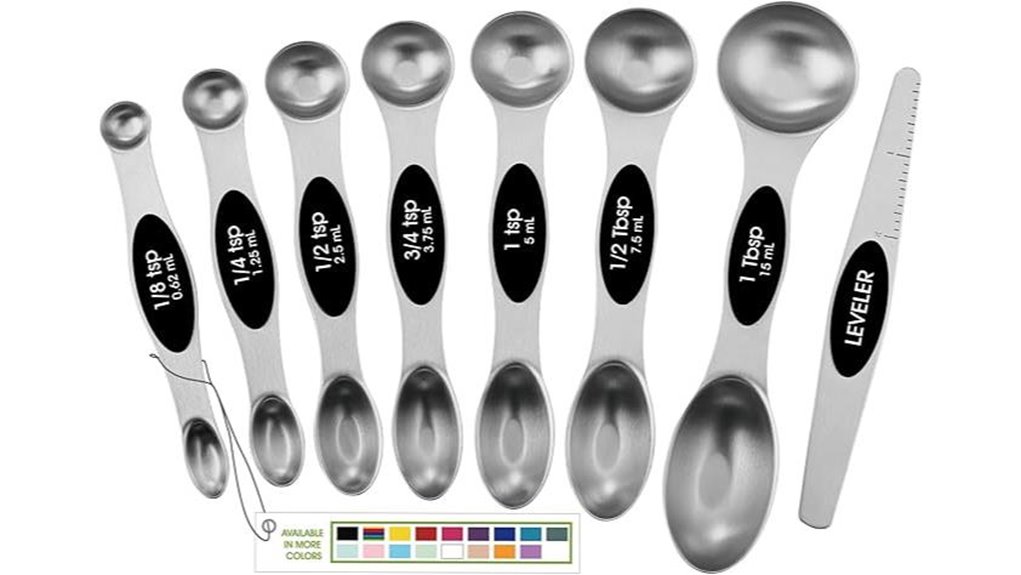 The Best Magnetic Measuring Spoons for Precise Cooking 1 spring chef magnetic spoons
