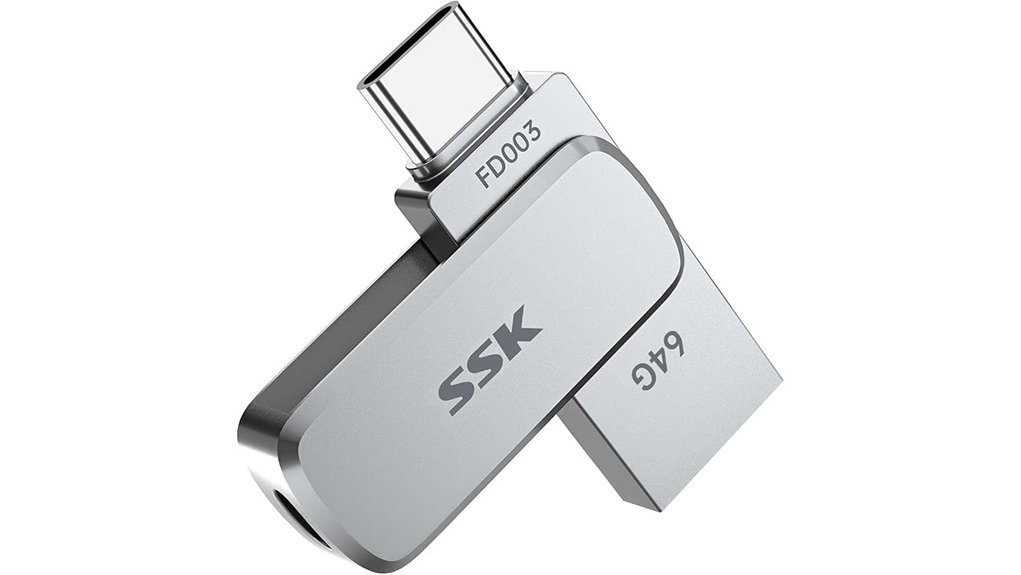 ssk 64gb dual usb