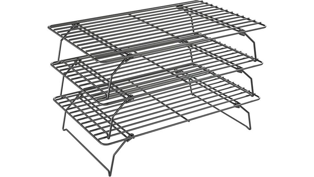 Ultimate Cooling Rack Baking Lovers Swear By 11 stackable 3 tier oven dishwasher rack