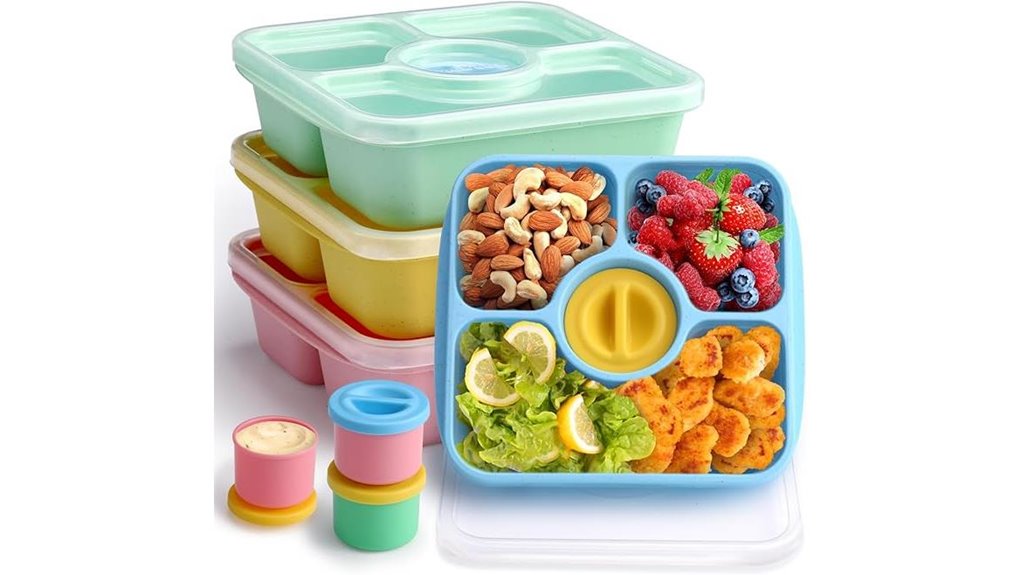 stackable bento 4 pack