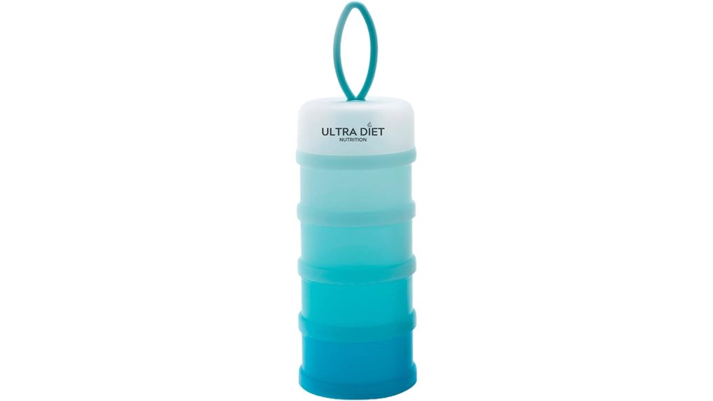stackable leak proof bariatric containers