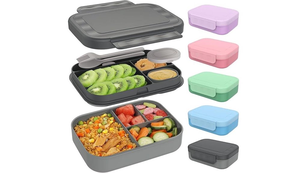 Top Leak‑Resistant Bento‑Style Lunch Boxes for Day Tours 15 stackable leakproof bento box