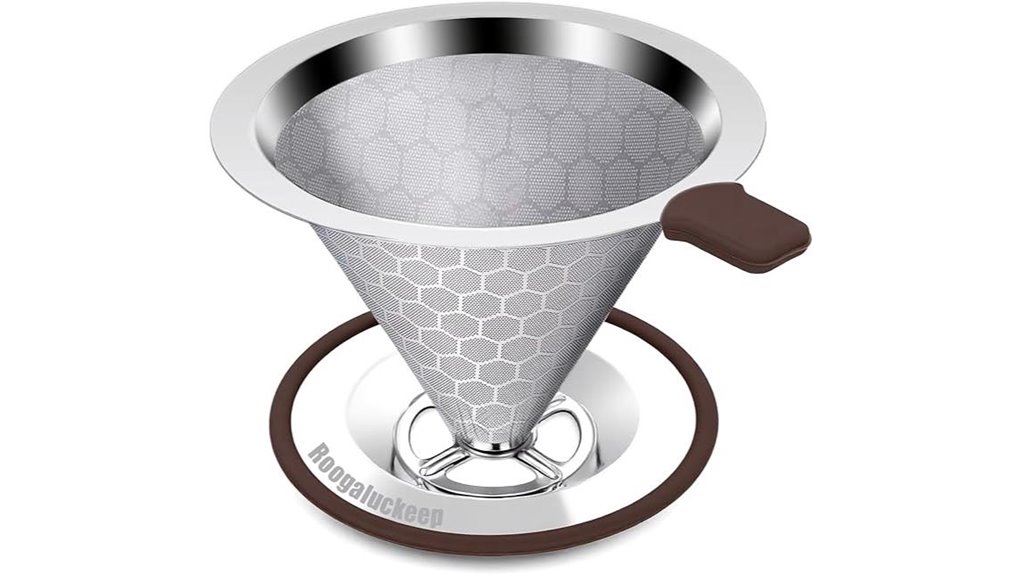 Best Reusable Coffee Filters Worth Buying 13 stainless 600 mesh pour dripper