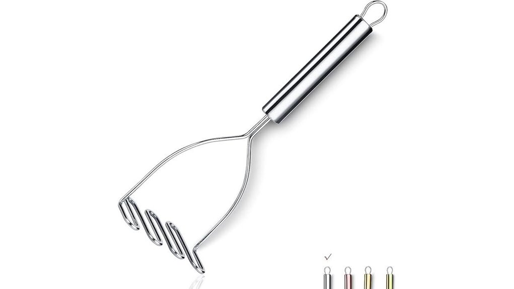 Top Potato Masher for Smooth, Creamy Mashed Potatoes 3 stainless 9 6 potato masher