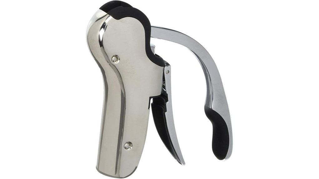 stainless compact vertical corkscrew