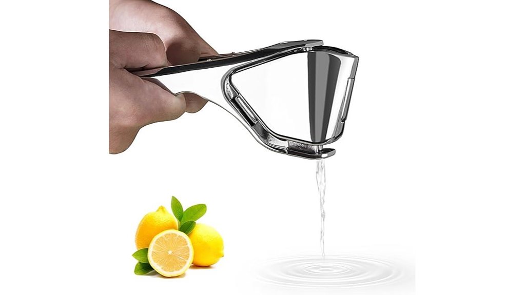 Best Citrus Juicer (Handheld) That Delivers Fresh Juice Fast 3 stainless handheld lemon squeezer