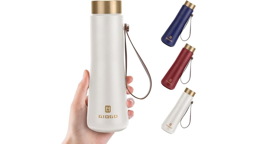 The Reusable Water Bottles Travelers Can't Live Without 7 stainless insulated white 400ml