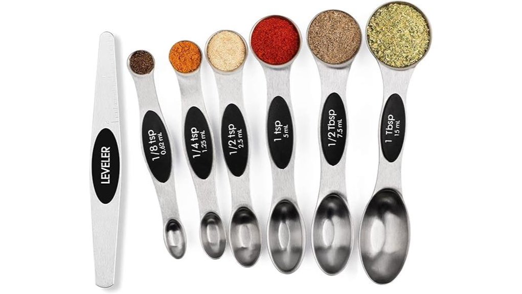 The Best Magnetic Measuring Spoons for Precise Cooking 10 stainless magnetic leveling spoons