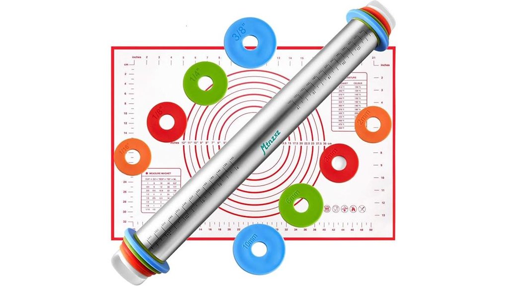 stainless pin silicone mat