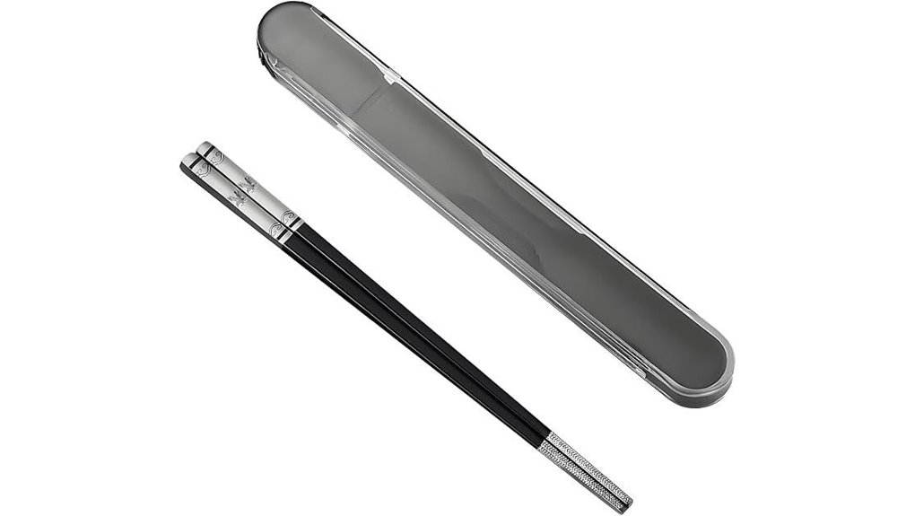 stainless portable chopsticks case
