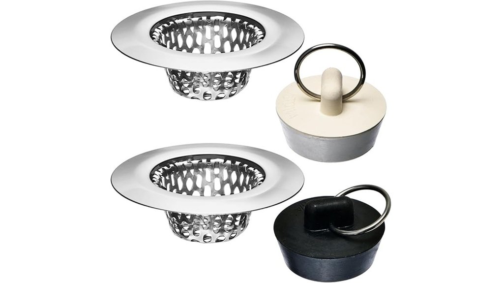 stainless sink strainer plug