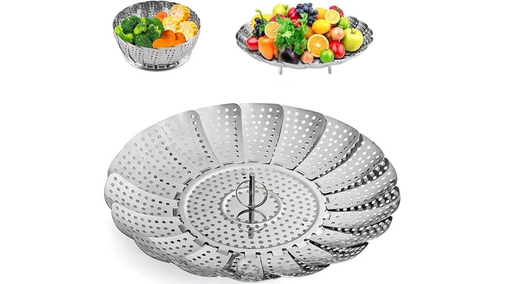 The Best Steamer Insert Baskets That Keep Food Fresh 4 stainless steel basket 5 5 9 3