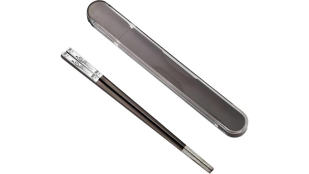 stainless steel chopsticks pull case