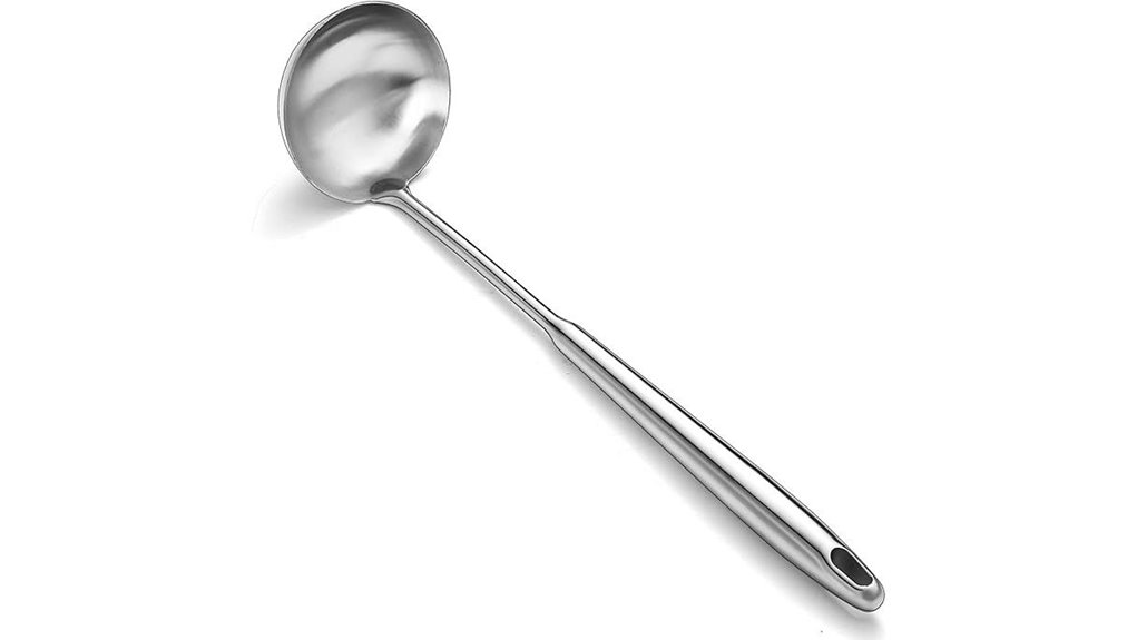 Best Soup Ladle (Stainless) for Effortless Serving 11 stainless steel extra deep ladle