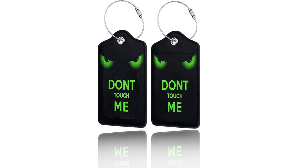 stainless steel privacy tags