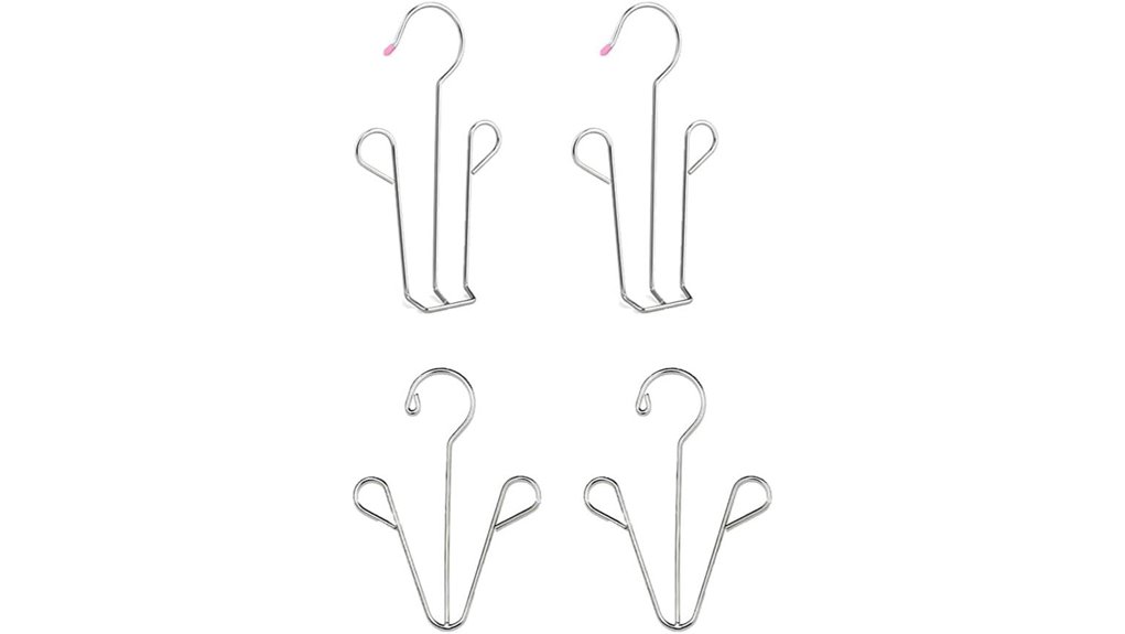 Top Shower Shoe Drying Hooks (Clip-On) That Won’t Fall Off 3 stainless steel shoe rack