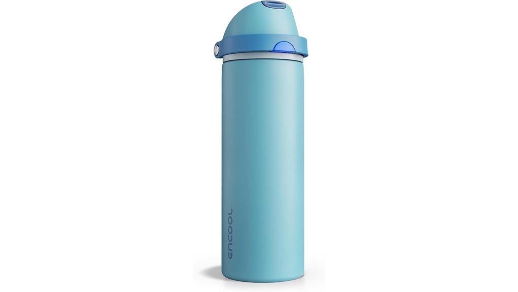 stainless straw insulated bottle