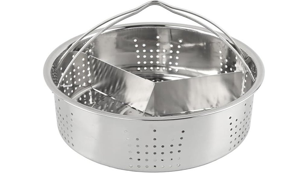 The Best Steamer Insert Baskets That Keep Food Fresh 14 stainless vegetable steamer set
