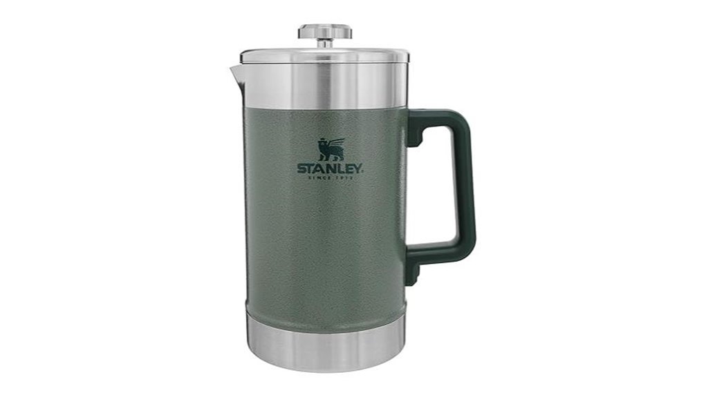 French press (shatterproof) That Lasts a Lifetime 14 stanley 48oz stay heat press