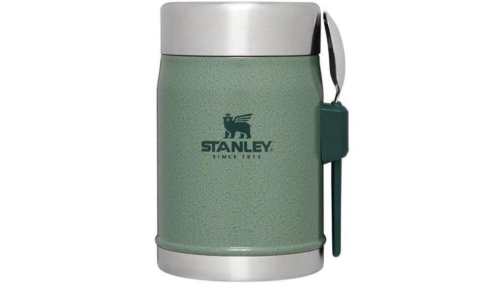 Best Insulated Food Jars for Travel That Keep Hot Meals Fresh 12 stanley vacuum food spork
