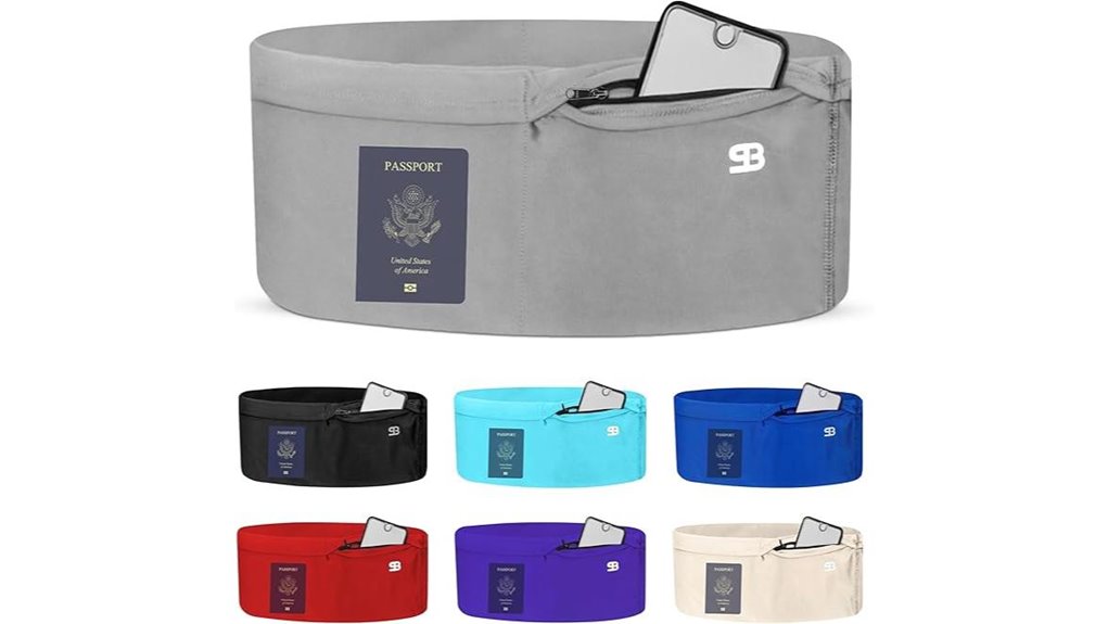 Top‑Rated Running Belts for Travel Security 2 stashbandz four pocket no bounce belt