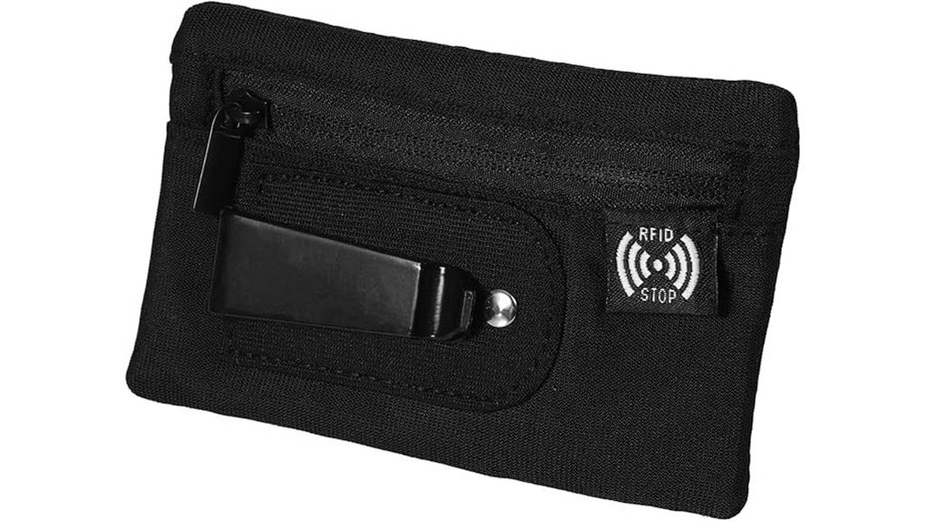 stealthy rfid travel belt
