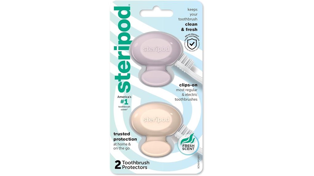 Mildew‑Proof Vented Toothbrush Covers Your Daily Routine Needs 1 steripod clip on toothbrush protector