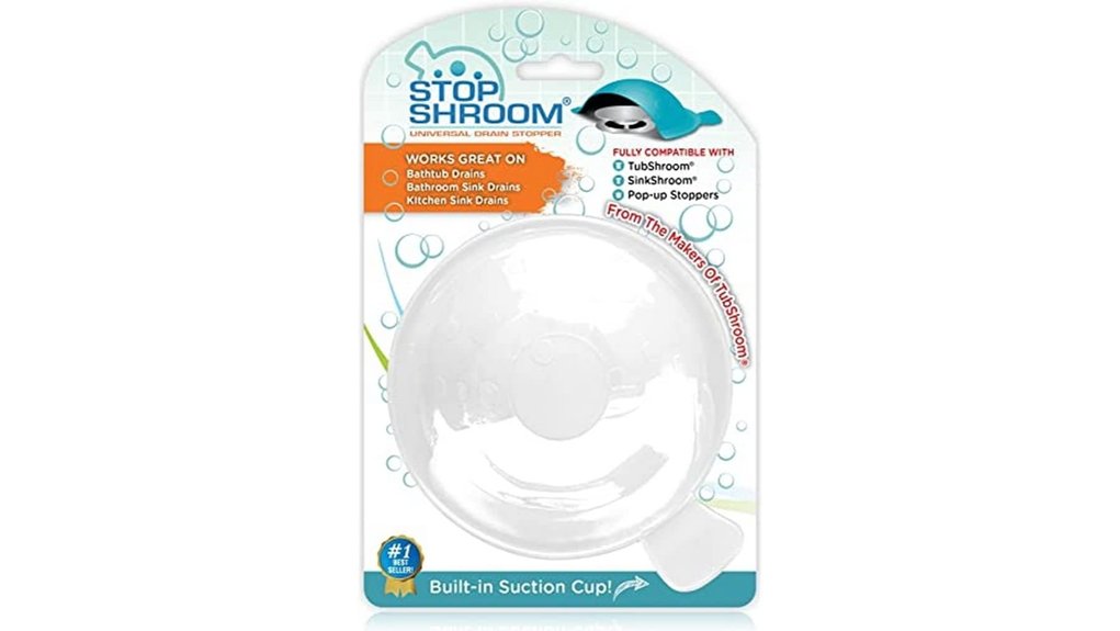 stopshroom universal white stopper