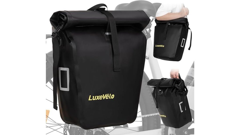 Ultimate Waterproof Roll‑Top Pannier Bags for Travel Cycling 7 strapped 27l waterproof pannier