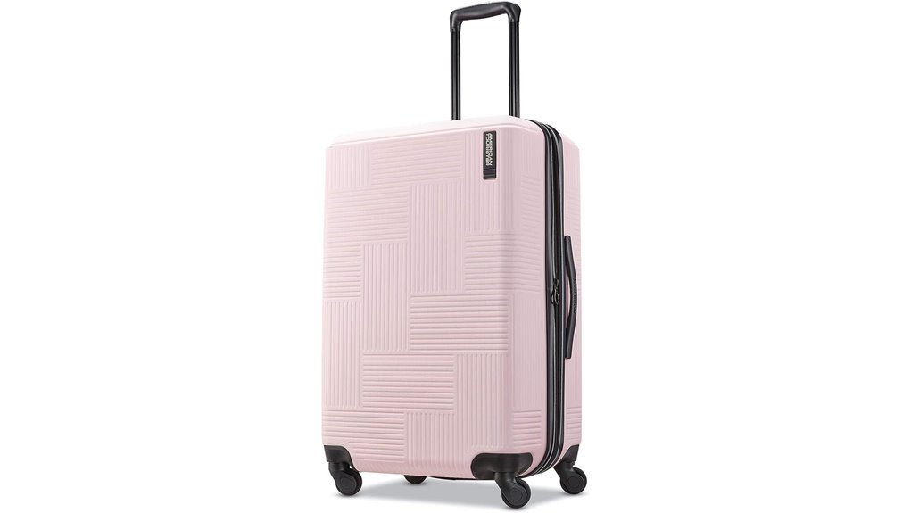 Checked Luggage with Strong Corner Bumpers for Max Protection 10 stratum xlt 24 inch luggage