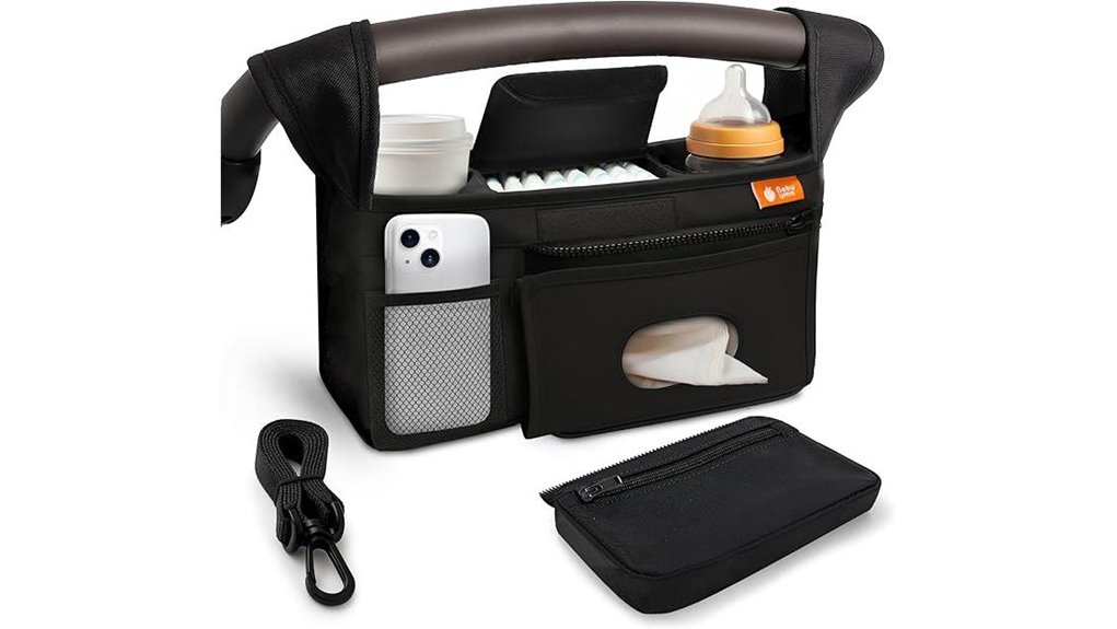 Stroller Organizers Airports Will Change Your Access Game 5 stroller organizer cup phone