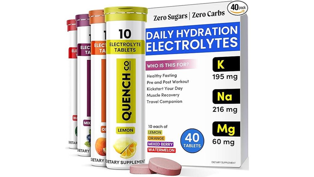 Best Electrolyte Tablets to Keep Powder‑Free In Your Carry‑On 11 sugar free hydration electrolyte tablets