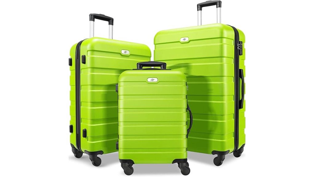 Top Luggage with Front-Open Compartments (Hotel-Friendly) 11 suitour tsa spinner set