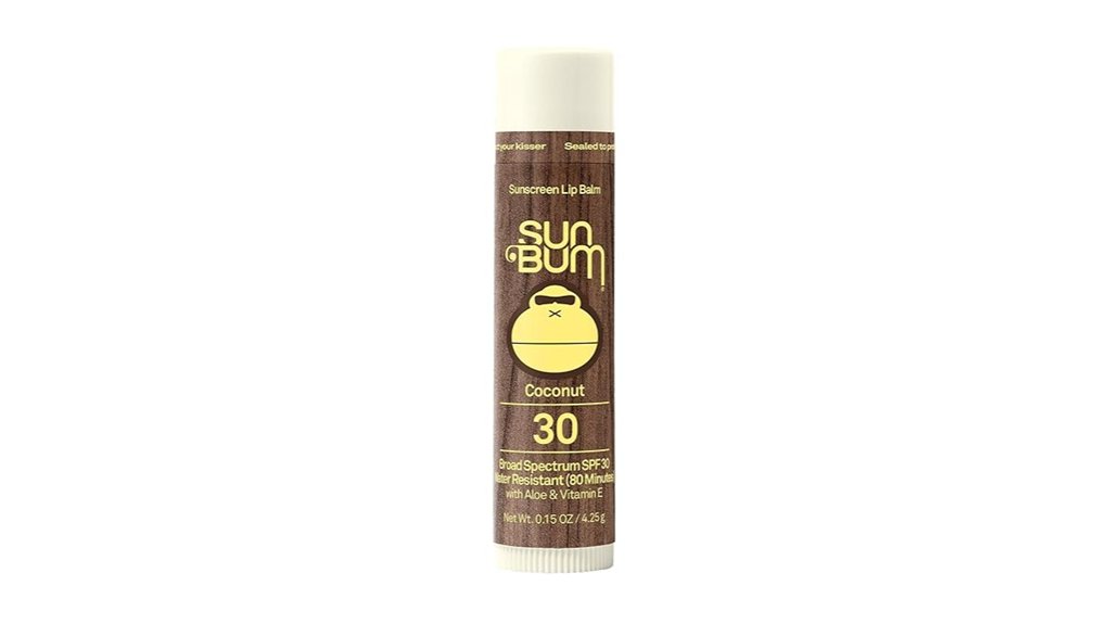 Best SPF Lip Balms for Travel (No White Residue) 5 sun bum spf30 coconut